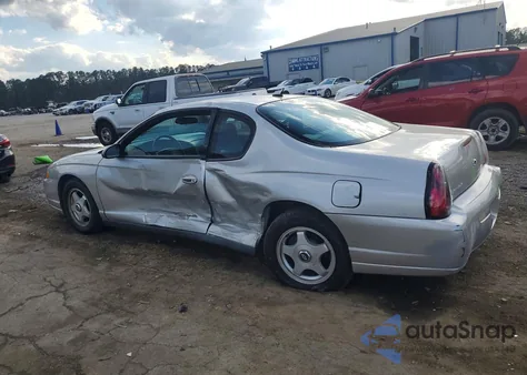 2005 Chevrolet Monte Carlo Ls из США, поврежденный, VIN 2G1WW12E159141978